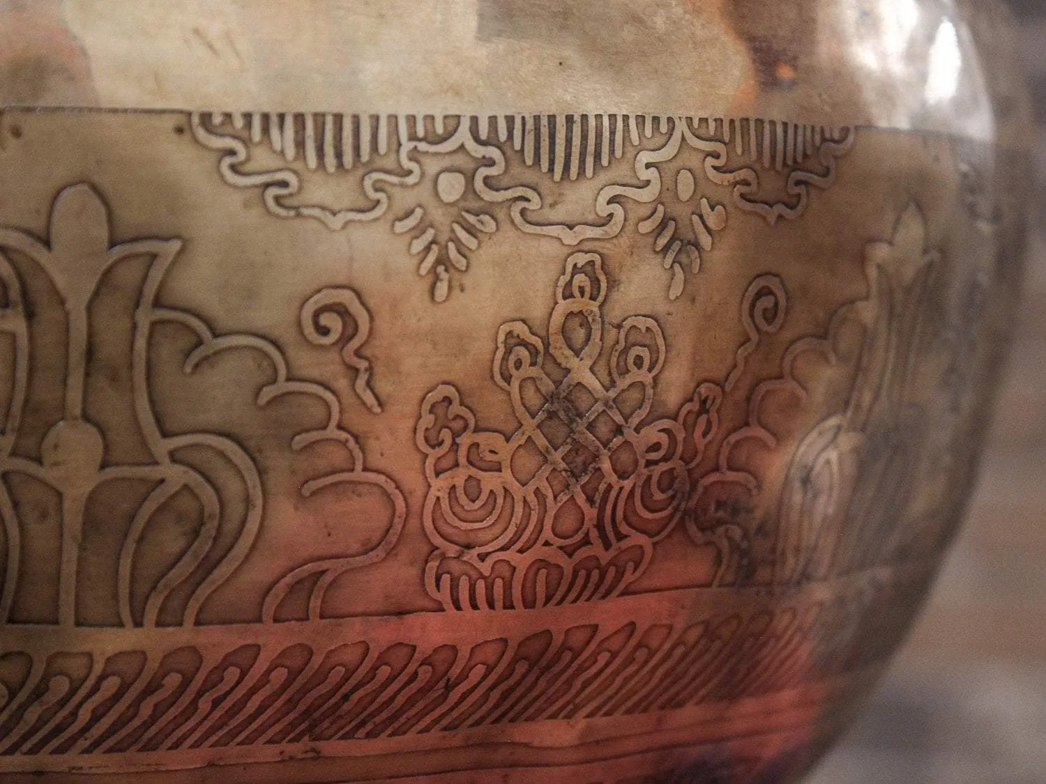 12 Inch Tibetan Dragon Singing Bowl
