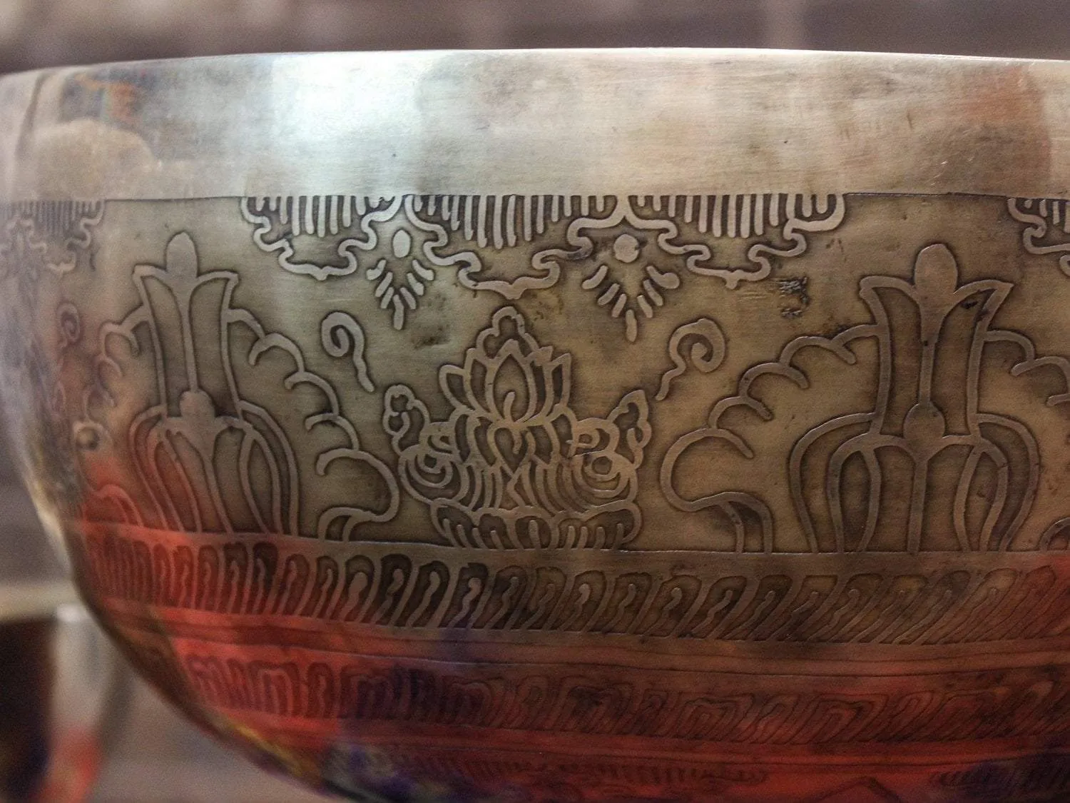12 Inch Tibetan Dragon Singing Bowl