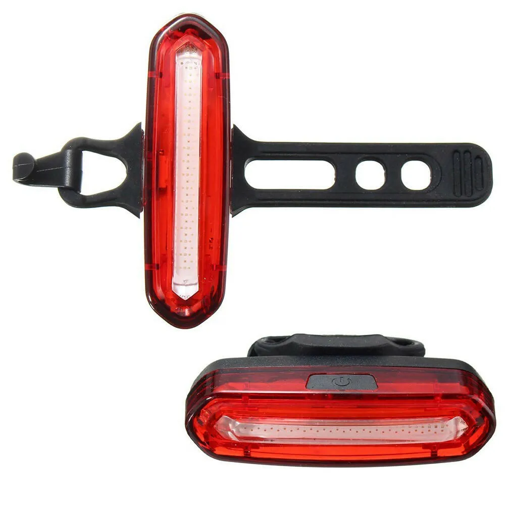 120Lumens USB Rechargeable Bike Rear Light Cycling Taillight Waterproof MTB Road Bike Light