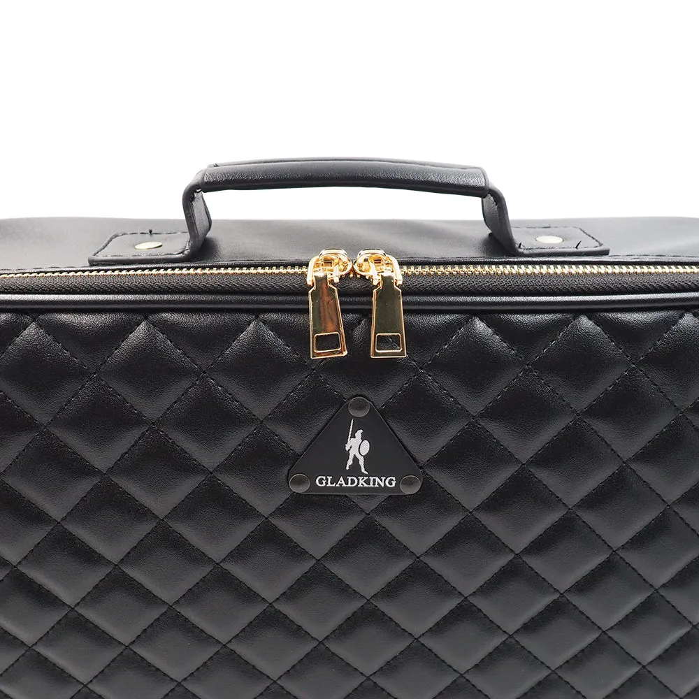 1zip Diamond Leather Organizer - Large