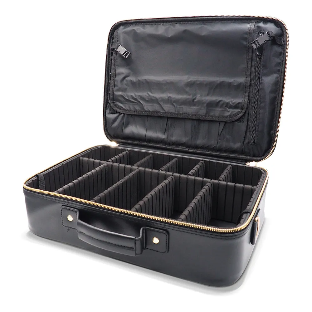 1zip Diamond Leather Organizer - Large