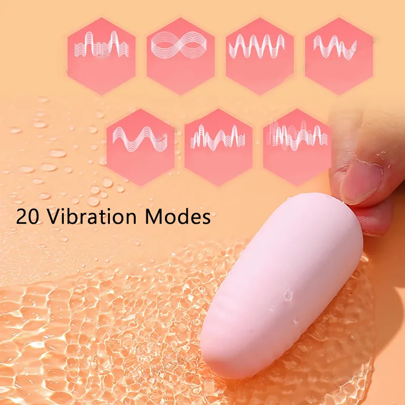 20 Speed Egg Vibrator | Pink