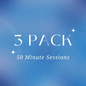 3-Pack - 50 Minute Sessions Concession