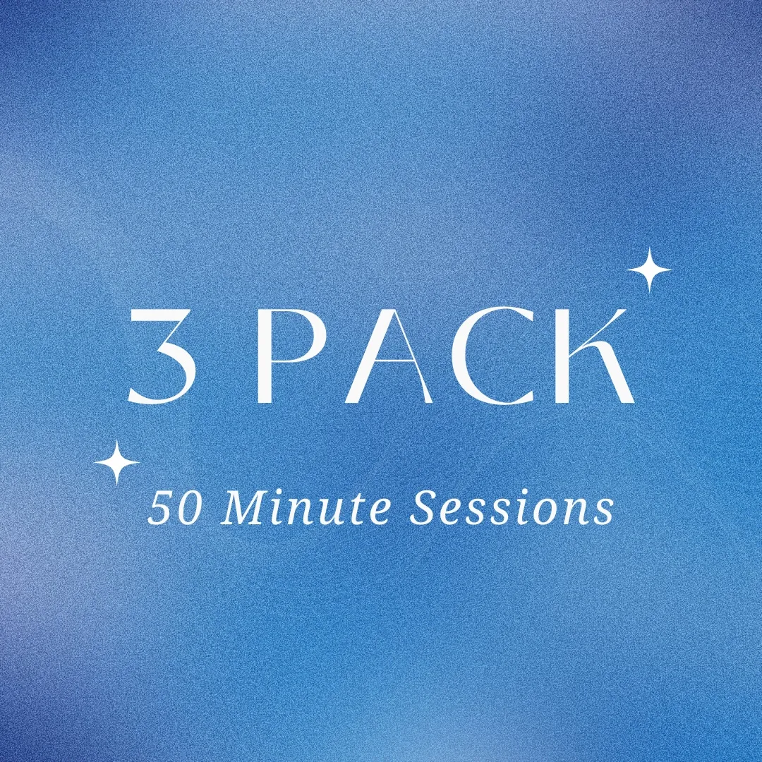 3-Pack - 50 Minute Sessions Concession