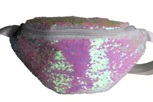 3824 Sequin Fanny Pack Pride Rainbow Multi
