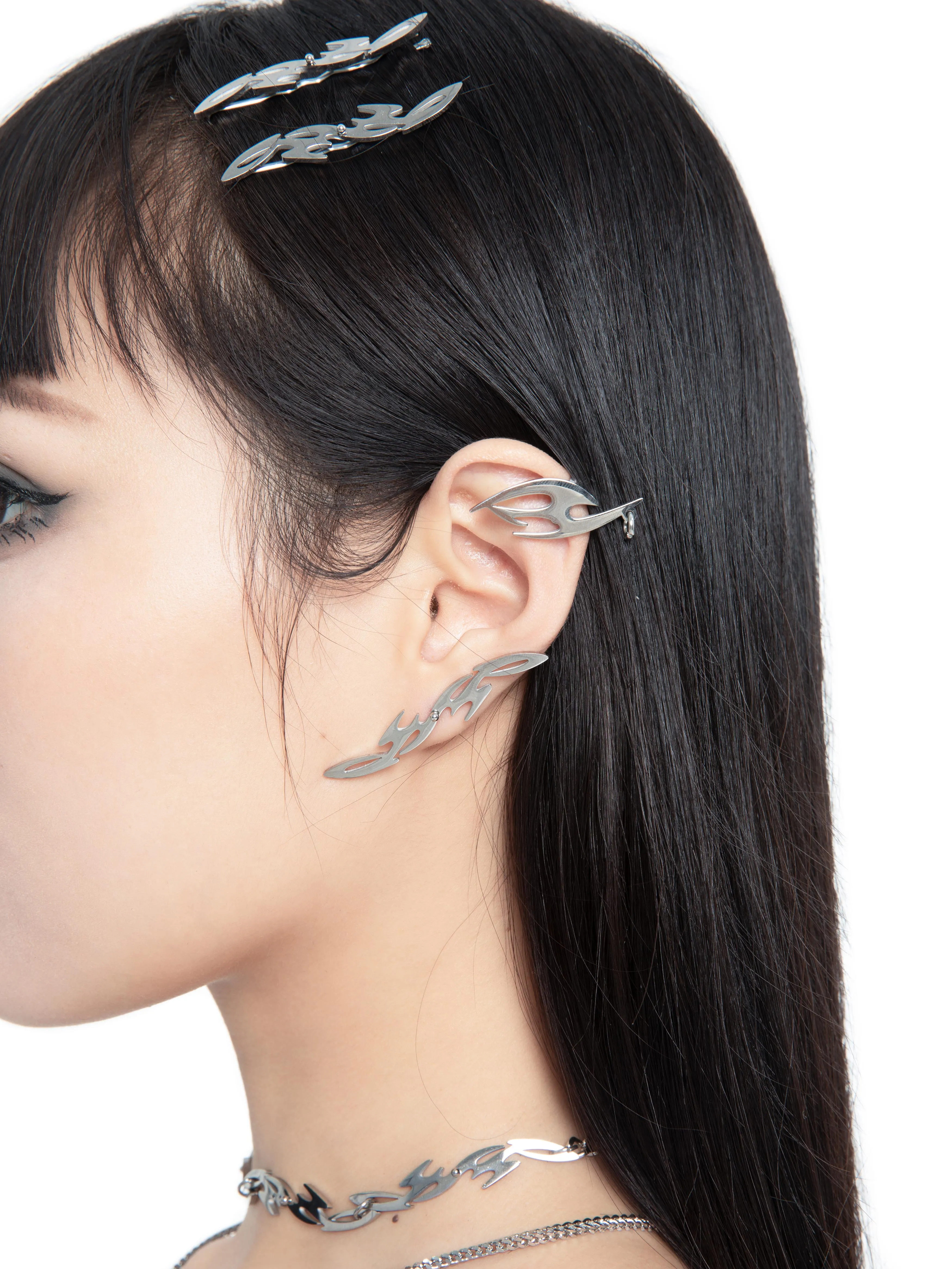 40% OFF!   Fervooor Blade Shadow rotating earrings