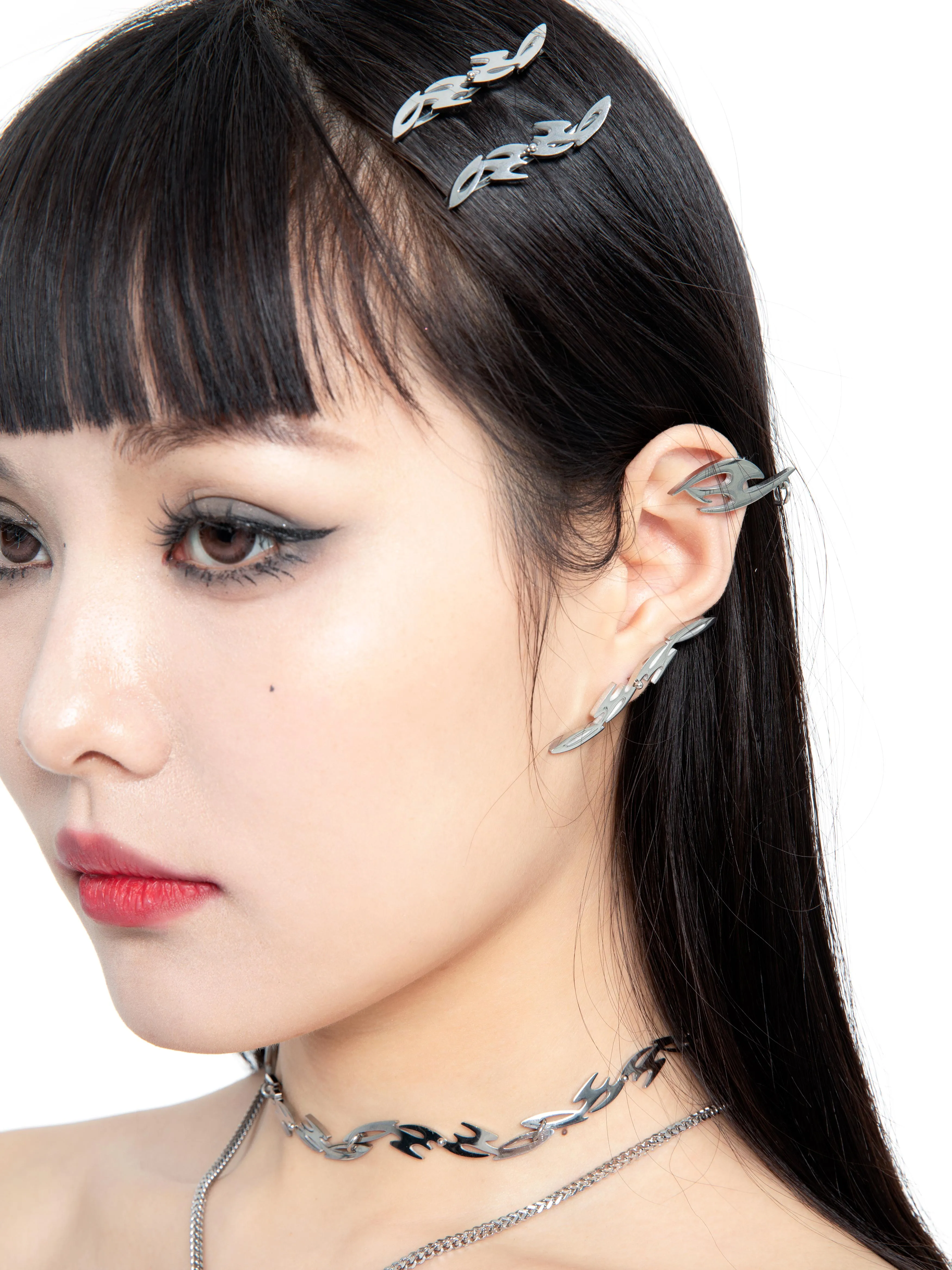 40% OFF!   Fervooor Blade Shadow rotating earrings