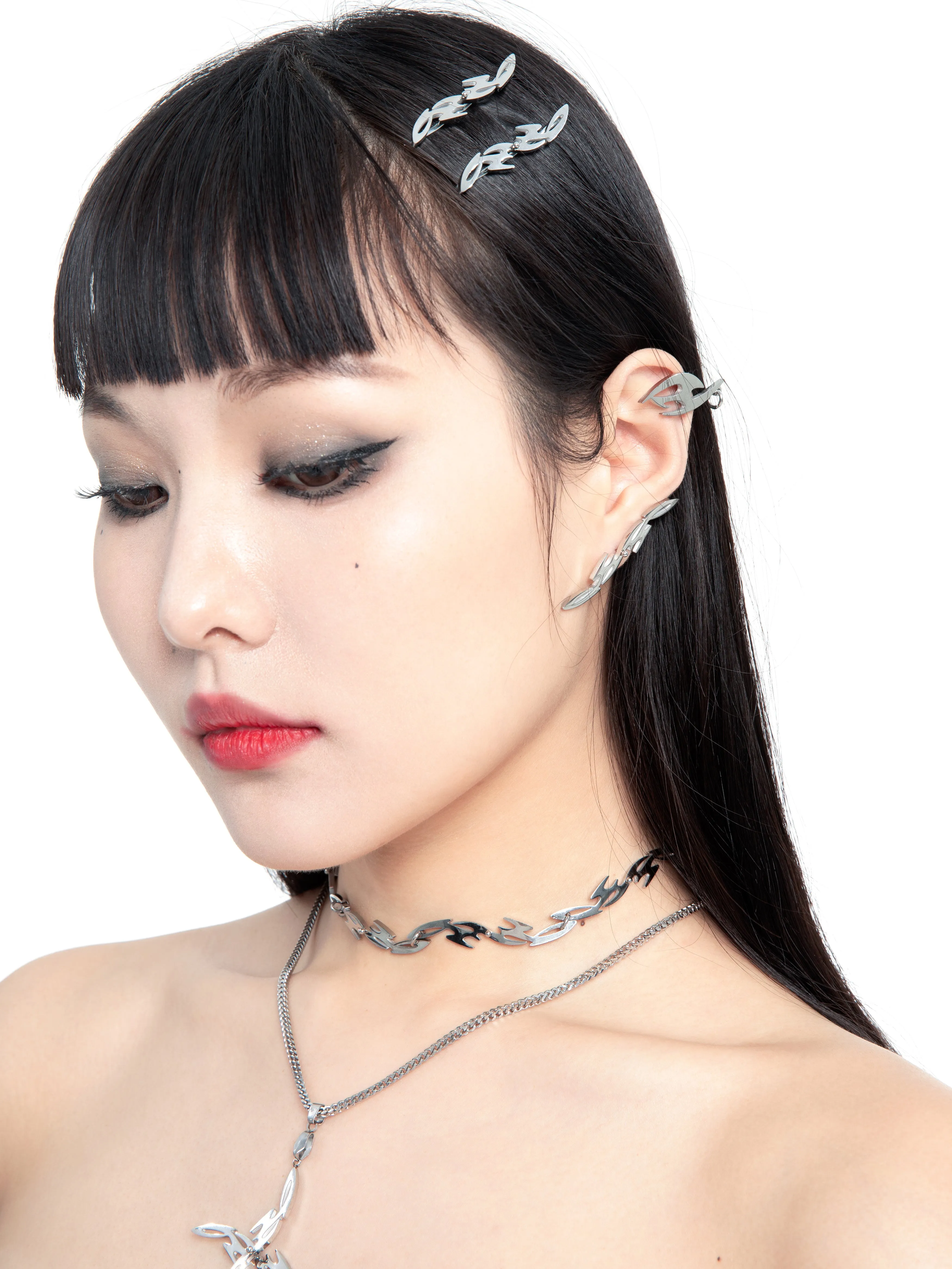 40% OFF!   Fervooor Blade Shadow rotating earrings