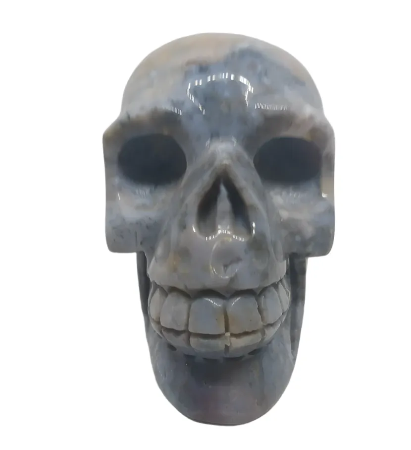 492G Ocean Jasper Crystal Skull