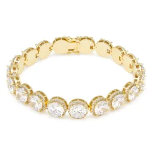 8mm Brillaint-Cut Tennis Bracelet