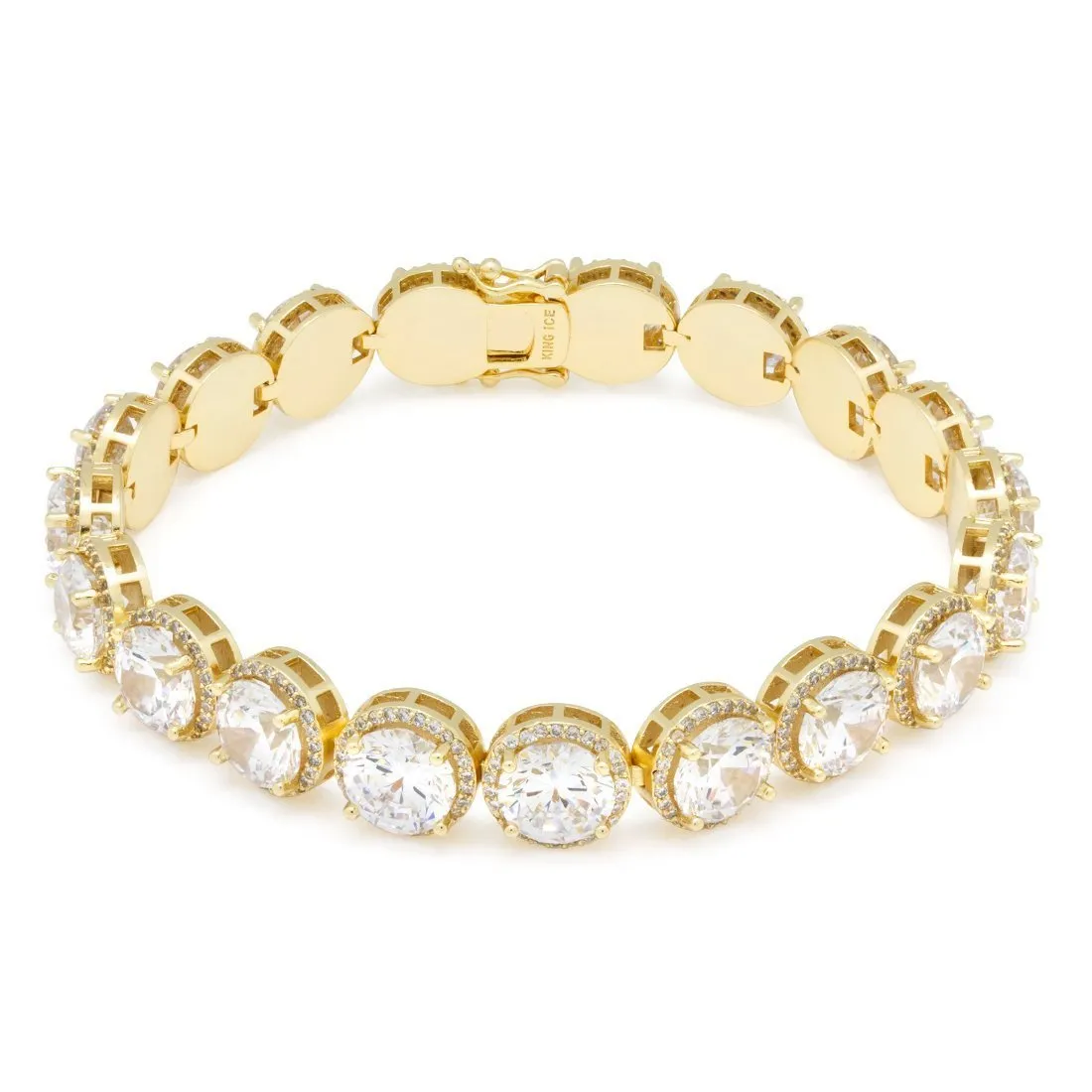 8mm Brillaint-Cut Tennis Bracelet