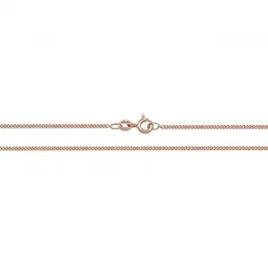 9ct Rose Gold Close Curb Chain CH486R
