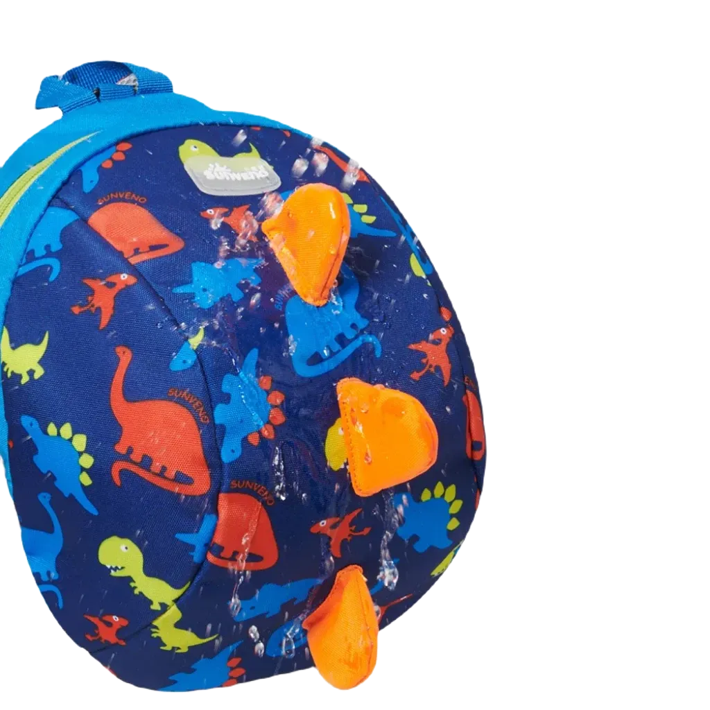 Adorable Dinosaur Toddler Backpack with Safety Harness & Lunch Bag