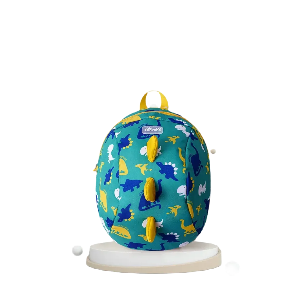 Adorable Dinosaur Toddler Backpack with Safety Harness & Lunch Bag