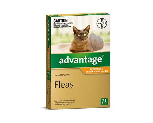 ADVANTAGE CAT 0-4KG 1PK