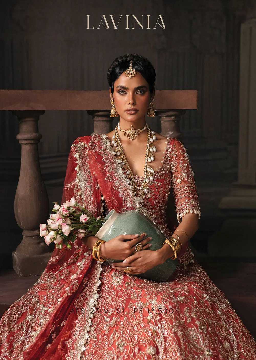 AFB-V1-05 - Lavinia - Readymade - The Brides Edit by Afrozeh 2023