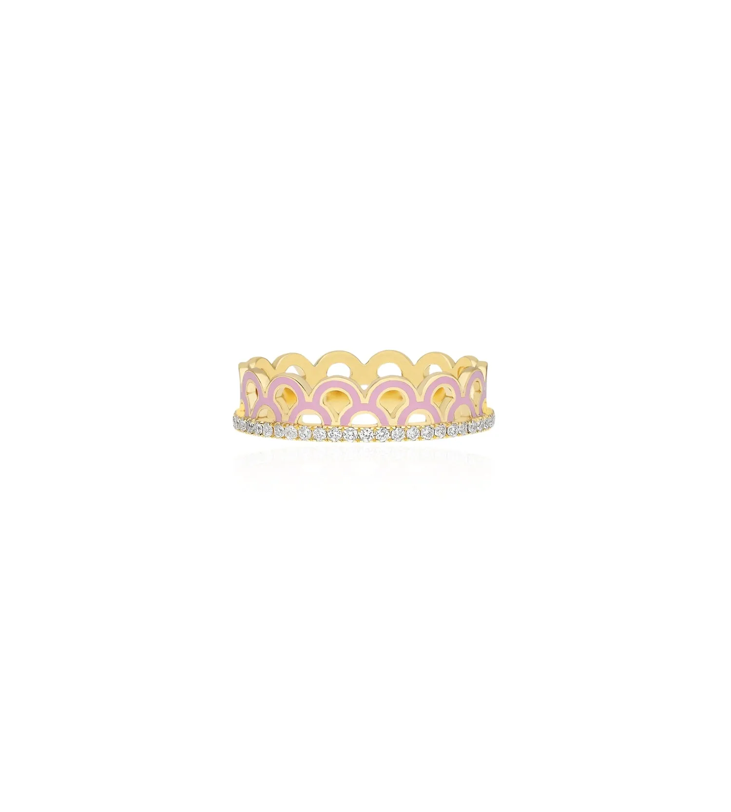 Alma Blush Duo Dome Ring