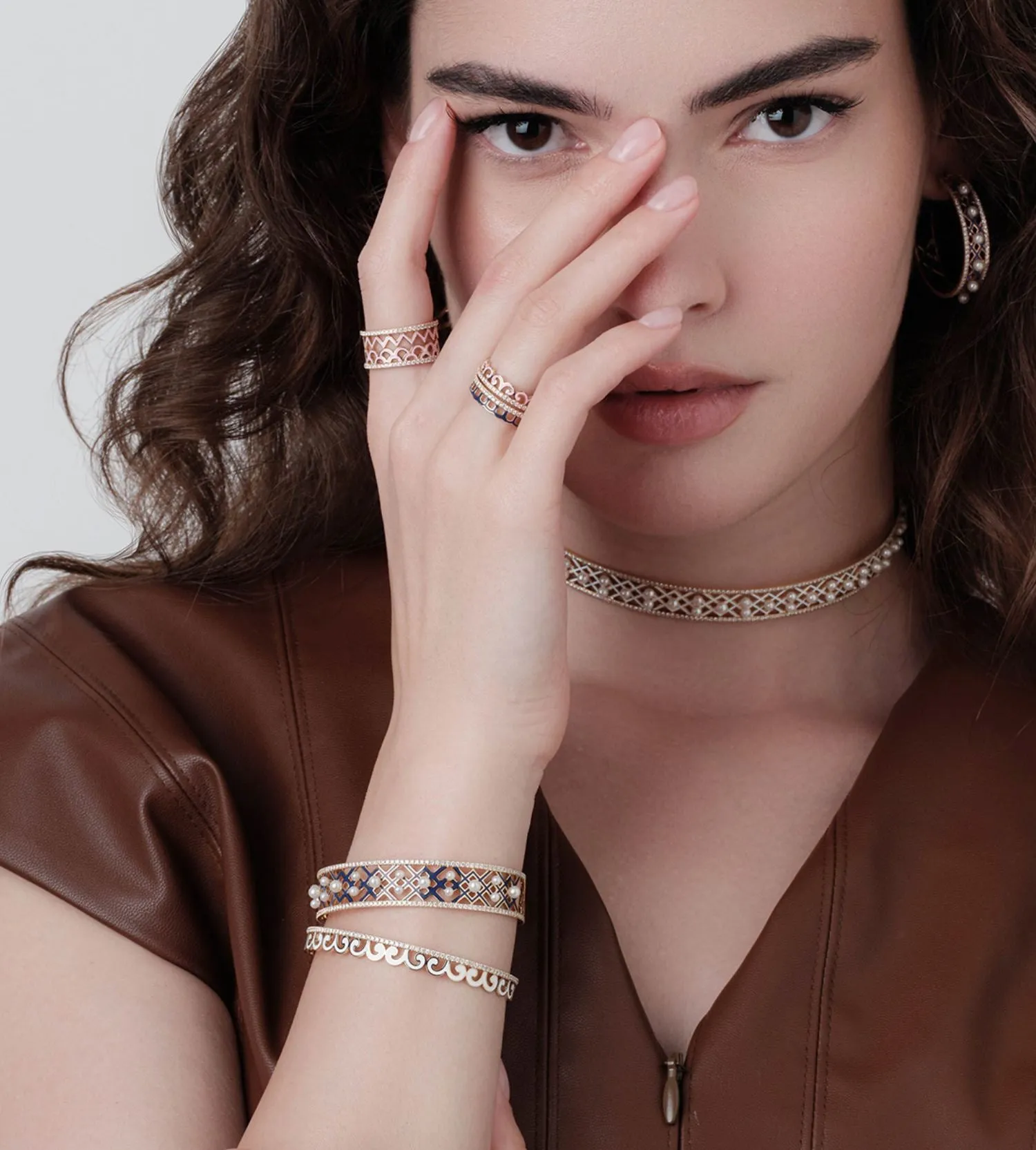 Alma Blush Duo Dome Ring