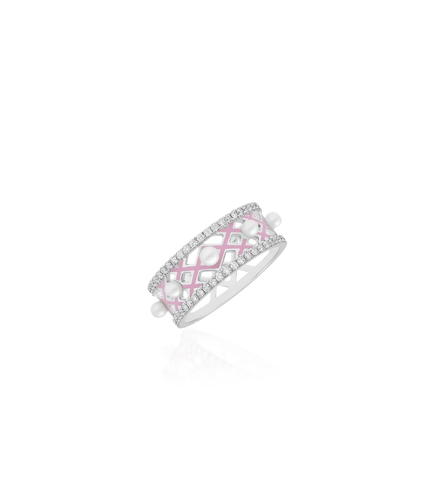 Alma Blush Mini Ring
