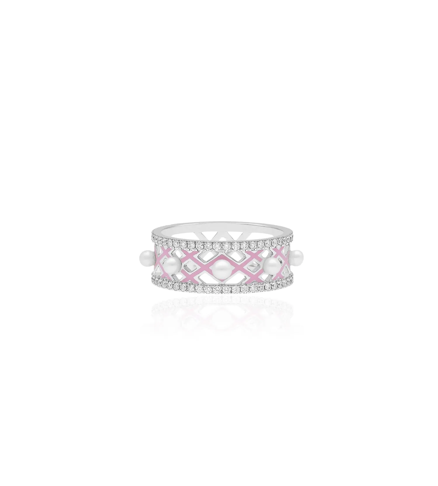 Alma Blush Mini Ring