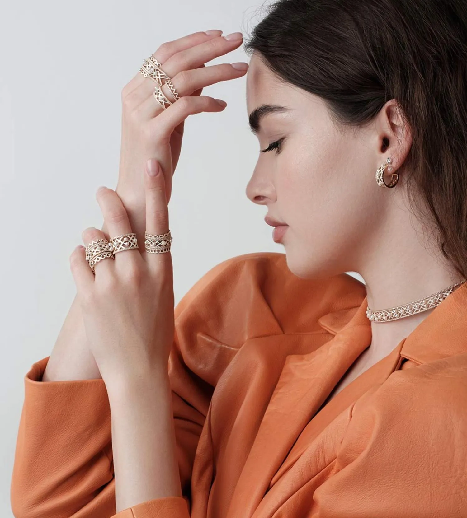 Alma Ivory Mini Ring