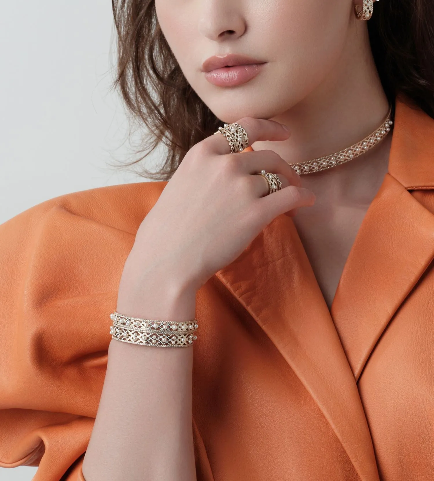 Alma Ivory Mini Ring