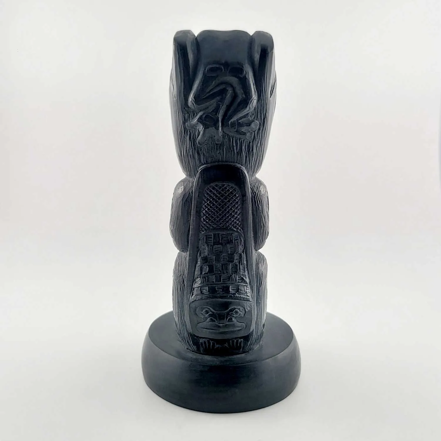Argillite Beaver Carving