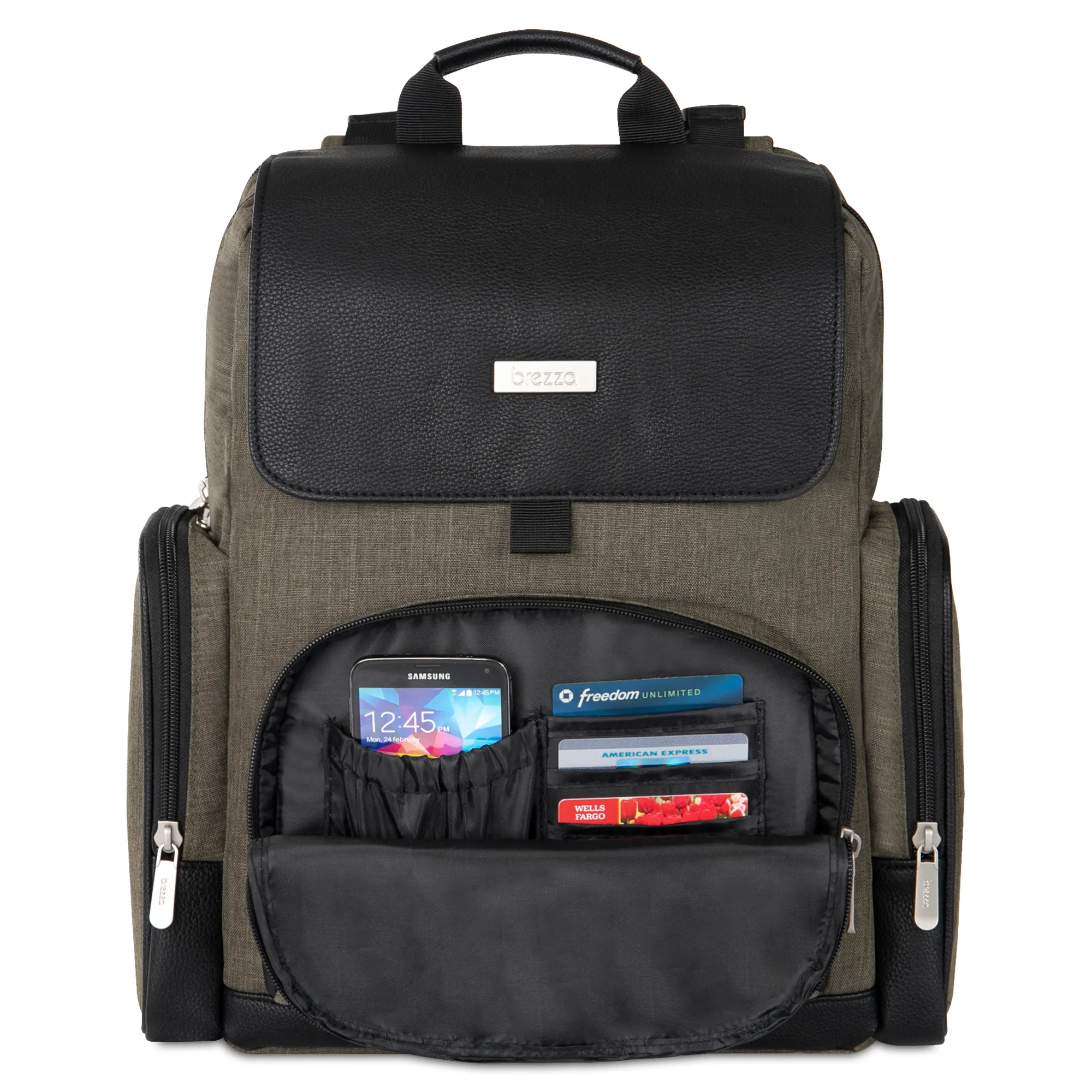Baby Brezza Dante Changing Station Diaper Backpack