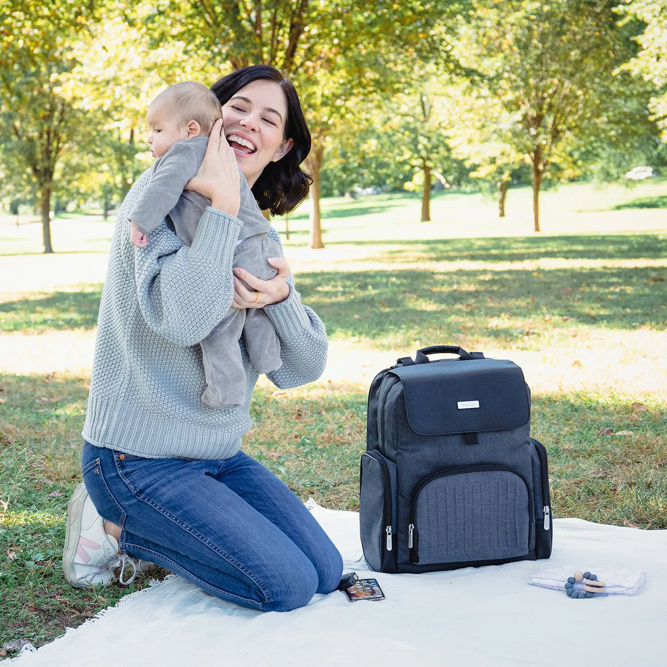 Baby Brezza Dante Changing Station Diaper Backpack