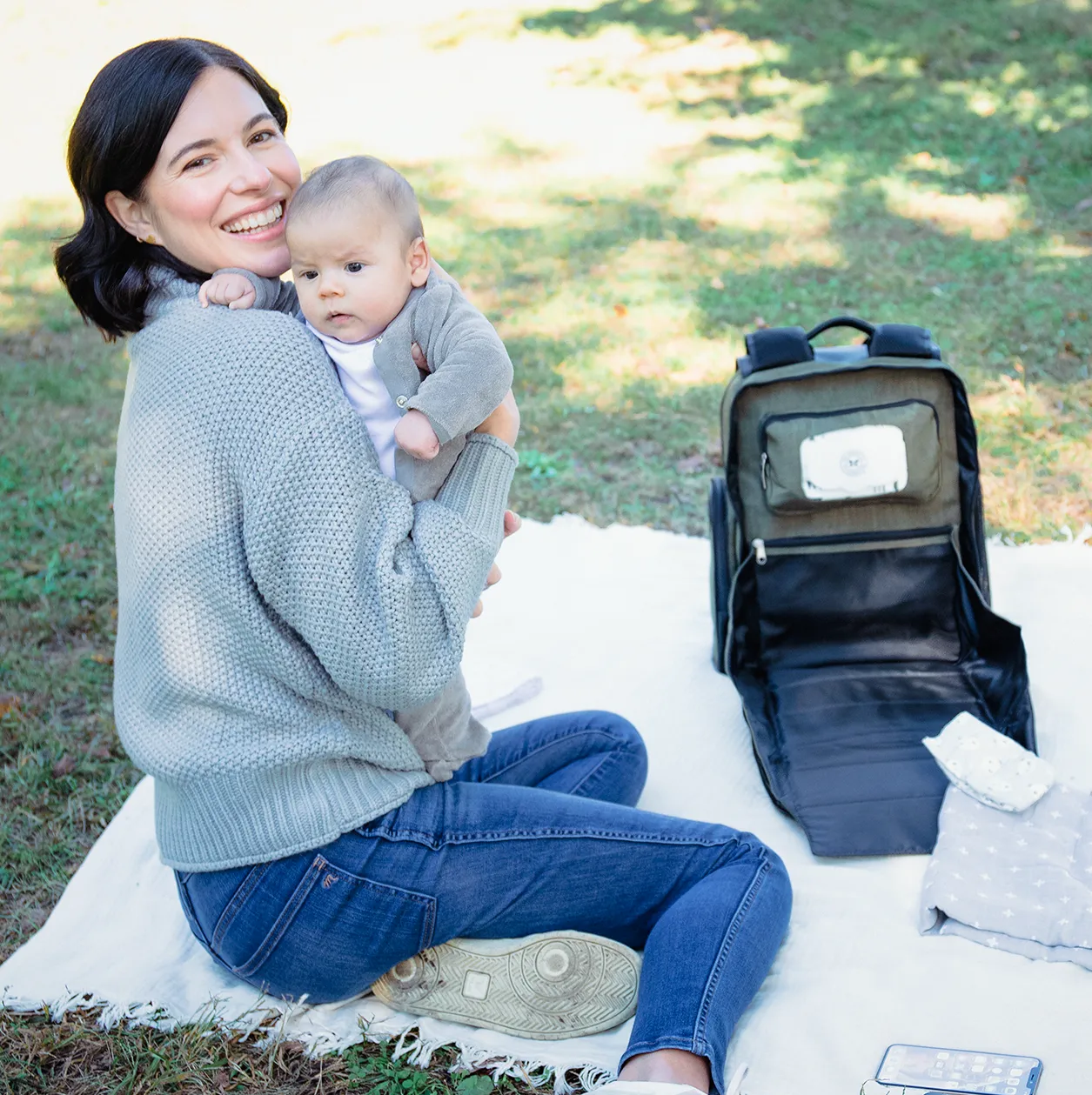 Baby Brezza Dante Changing Station Diaper Backpack