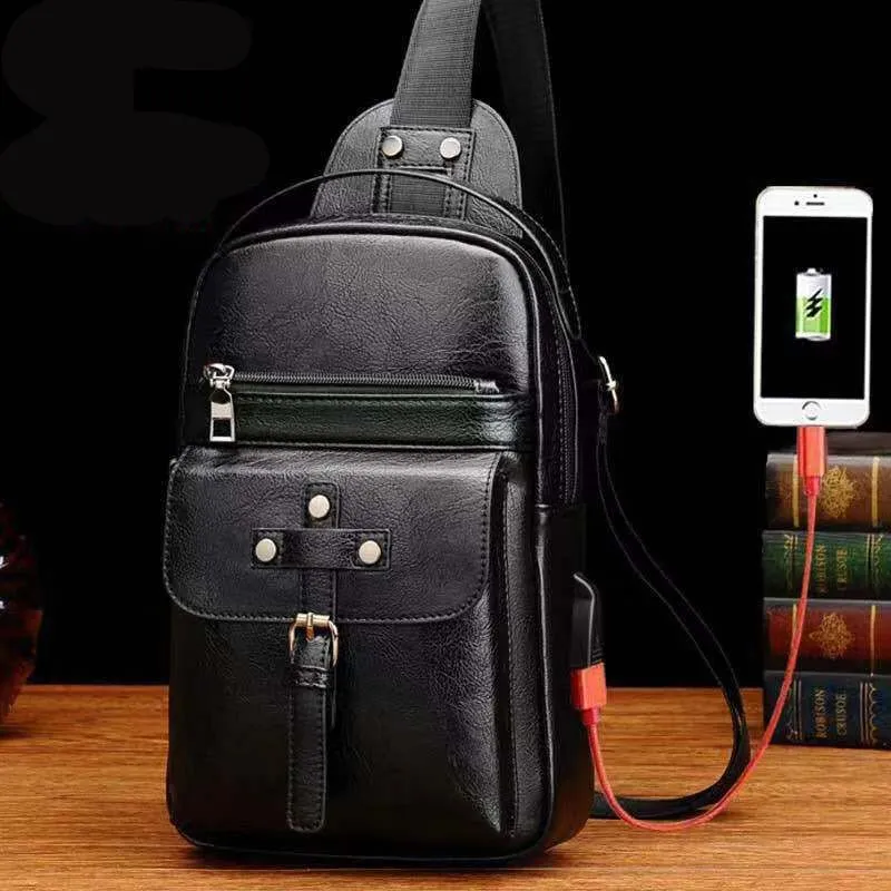 Backpack Waist Shoulder bag compatible with Ebook, Tablet and for Maxvi MS502 Orion (2019) - Black
