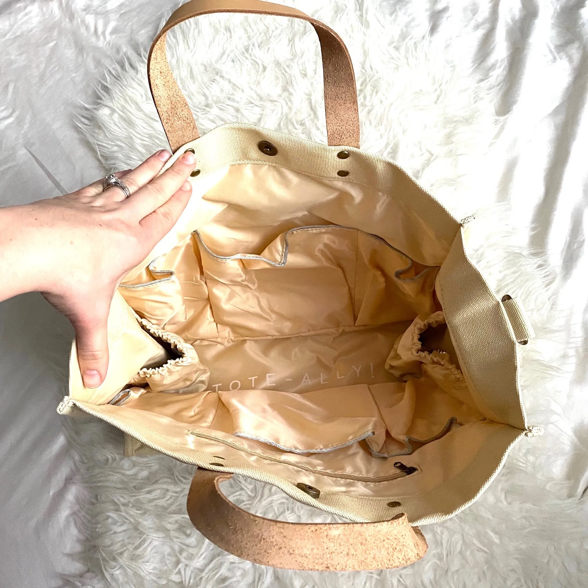 Bagging Rights Monogrammed Tote-ally Bag (Monogram TF)