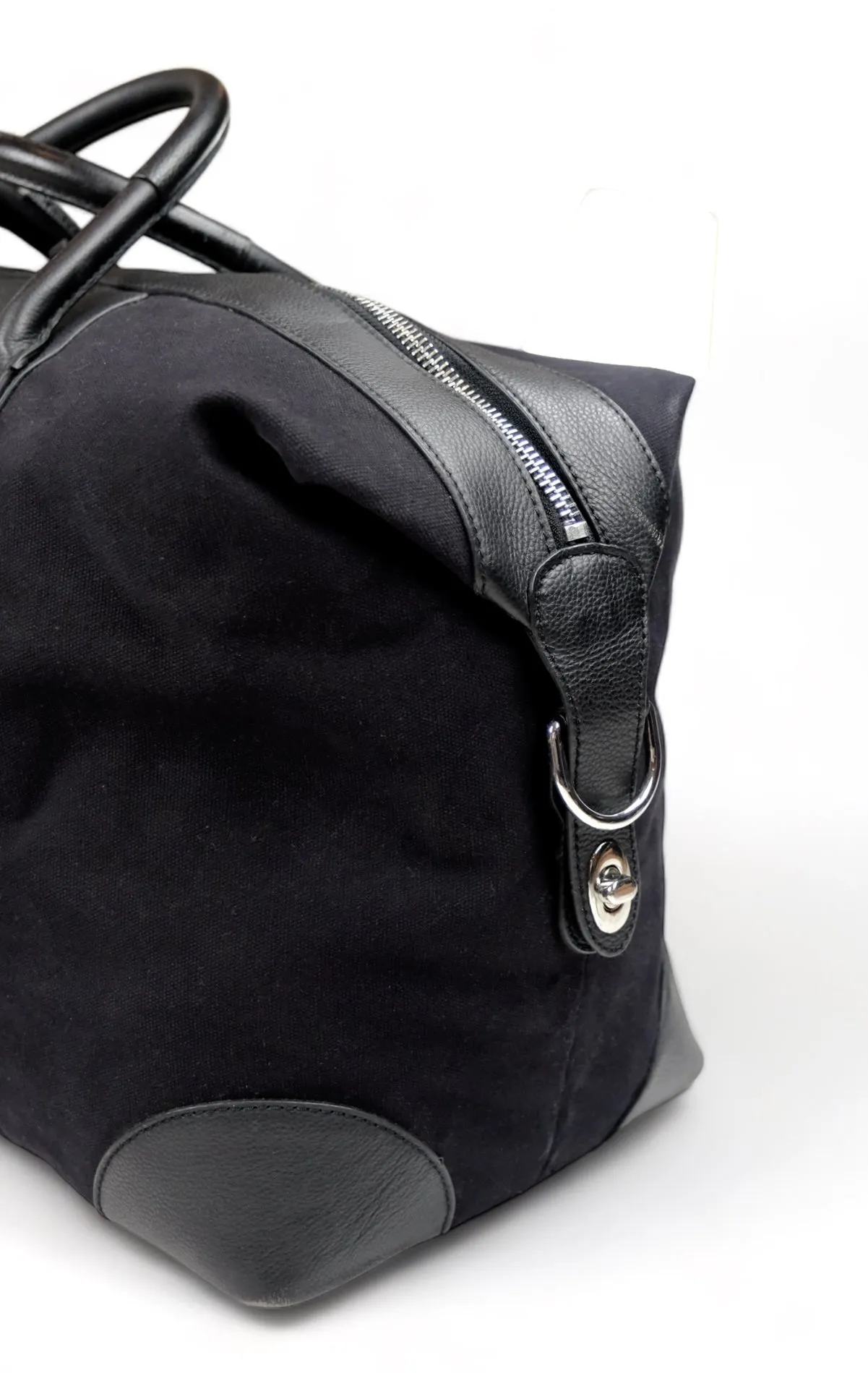 Baron - Black Canvas Weekend Bag 24h/30L