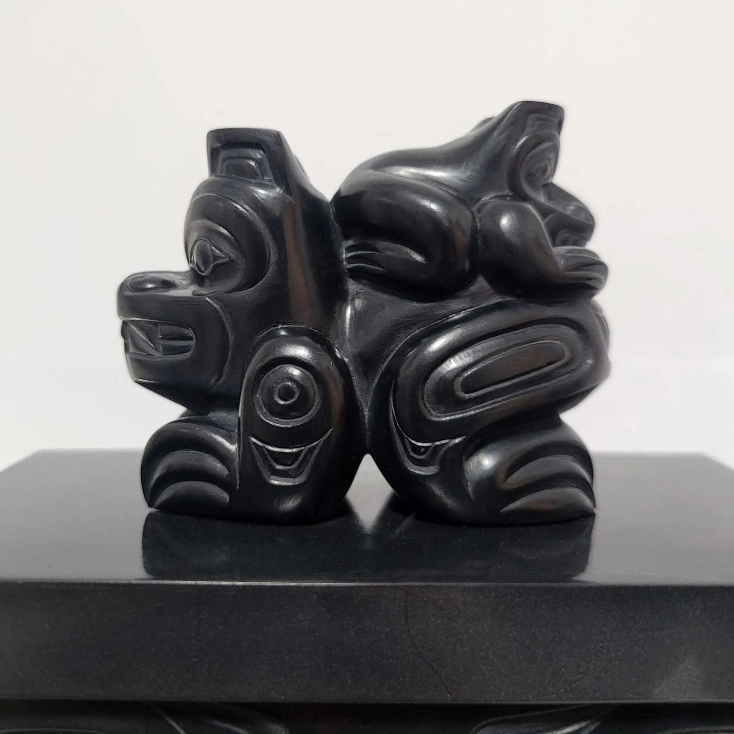 Bear Mother Argillite Box