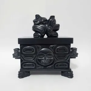 Bear Mother Argillite Box
