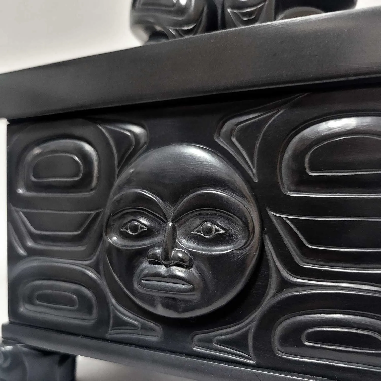 Bear Mother Argillite Box
