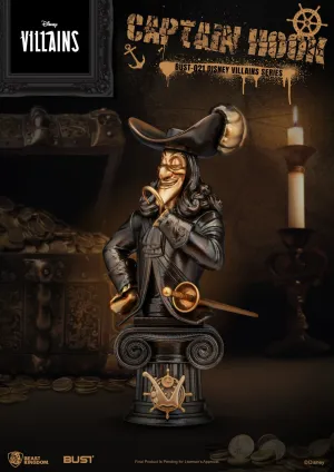 Beast Kingdom Disney Villains Series Captain Hook PVC Bust
