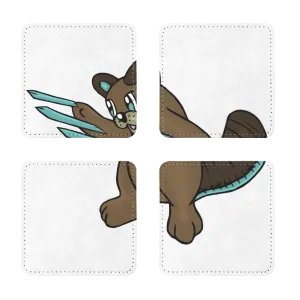 Beaveice Sublimation Coasters Pack of Four