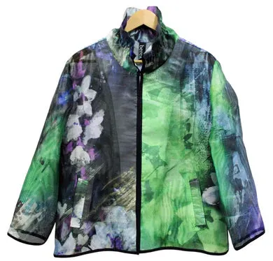 Berek Glistening Floral Burnout Topper