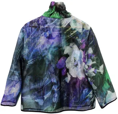 Berek Glistening Floral Burnout Topper