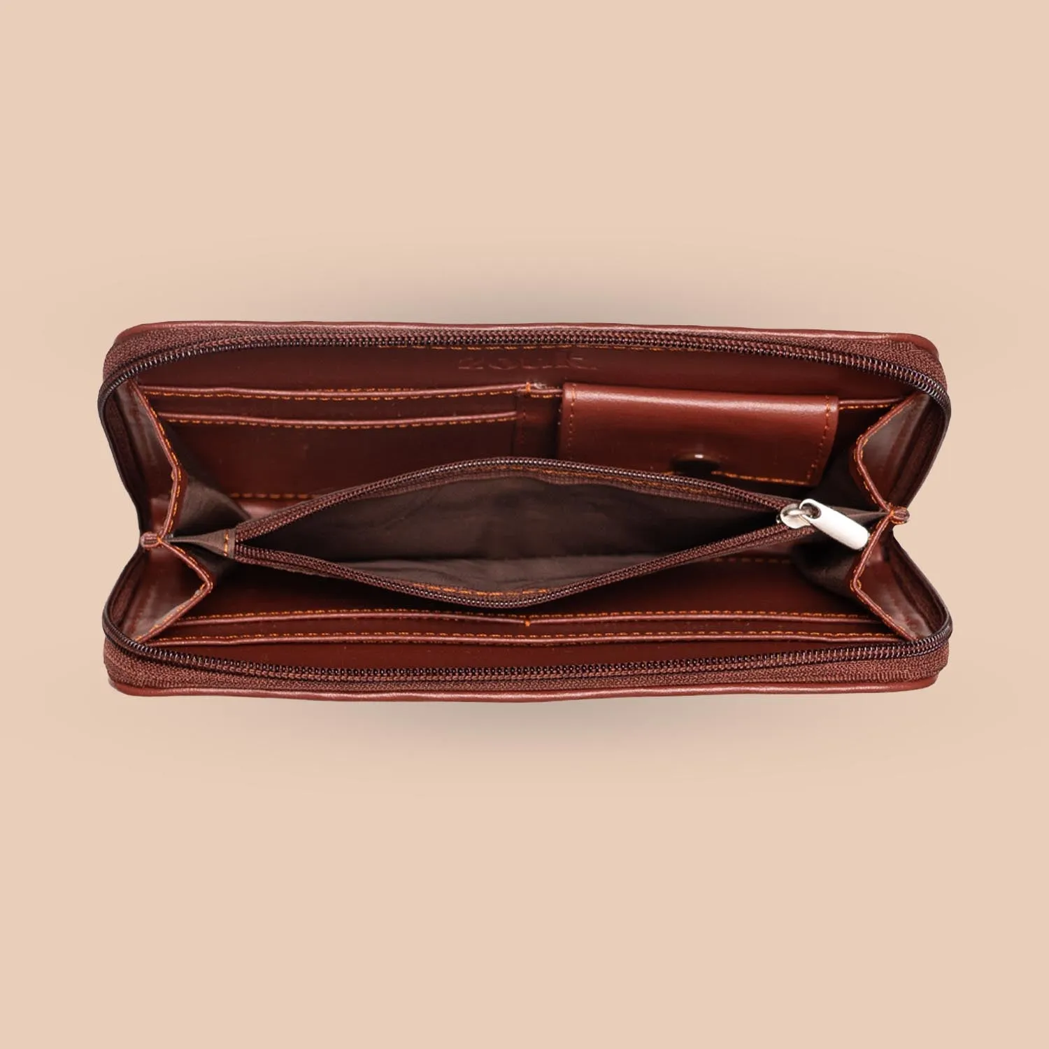 Bidri kaiser - Luna Handbag & Chain Wallet Combo