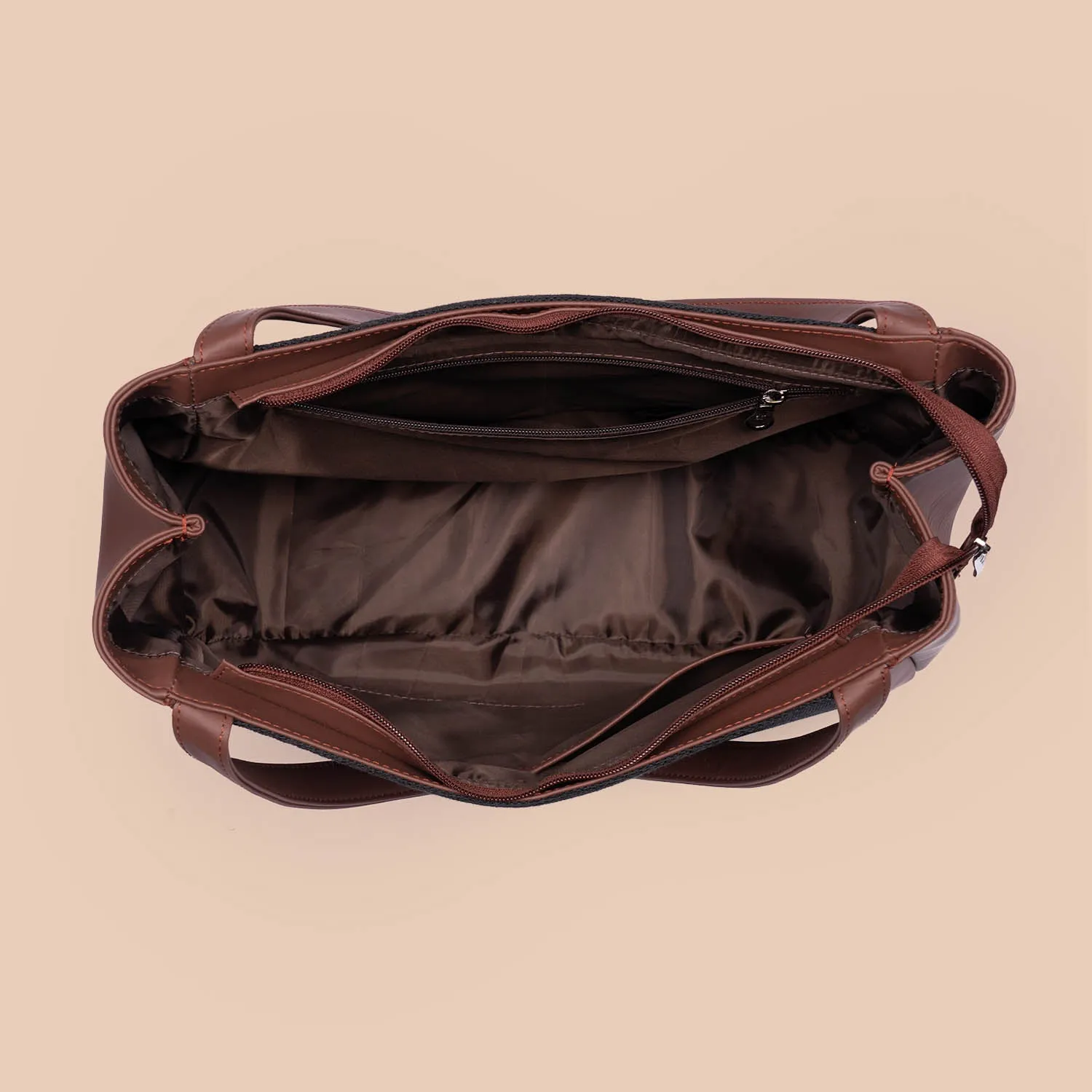 Bidri kaiser - Luna Handbag & Chain Wallet Combo