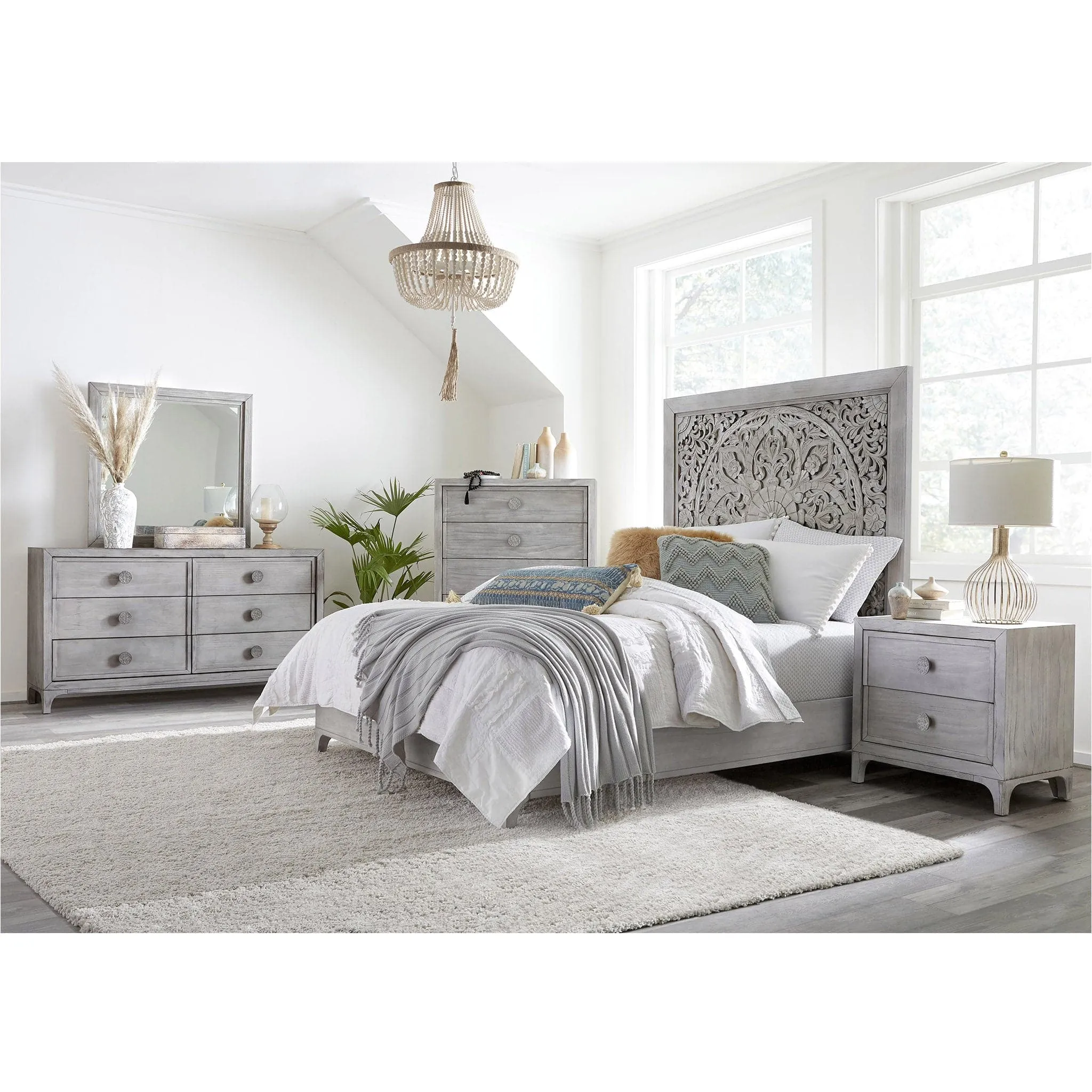 Boho Chic 6 Drawer Dresser