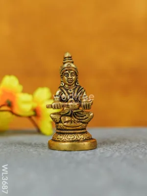 Brass Annapoorni Idol - WL3687