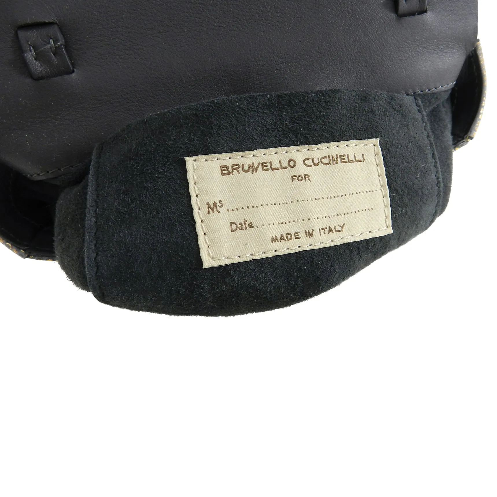 Brunello Cucinelli Gold Metallic Lizard Waist Belt Bag