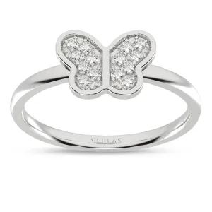 Butterfly Diamond Glistening Ring