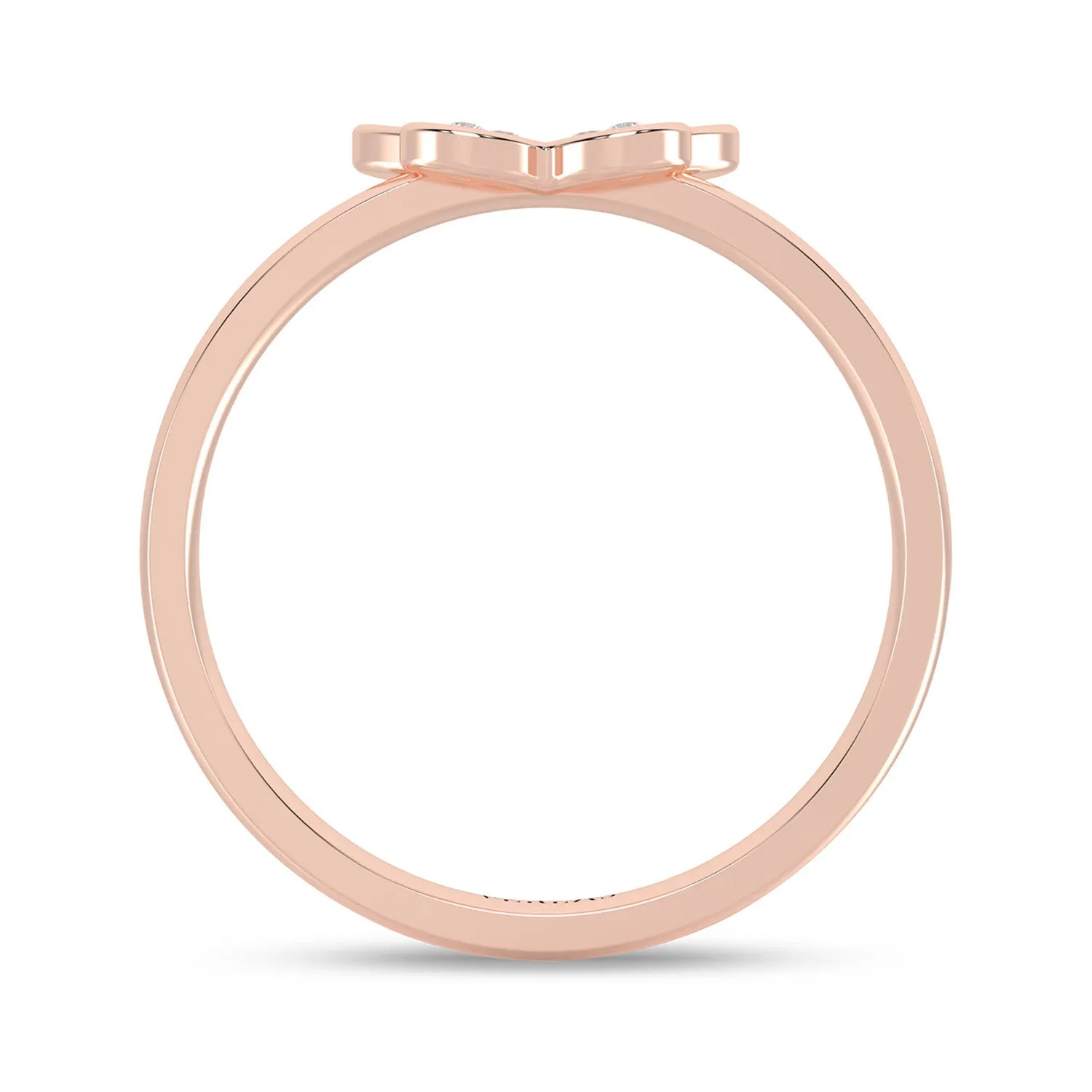 Butterfly Diamond Glistening Ring