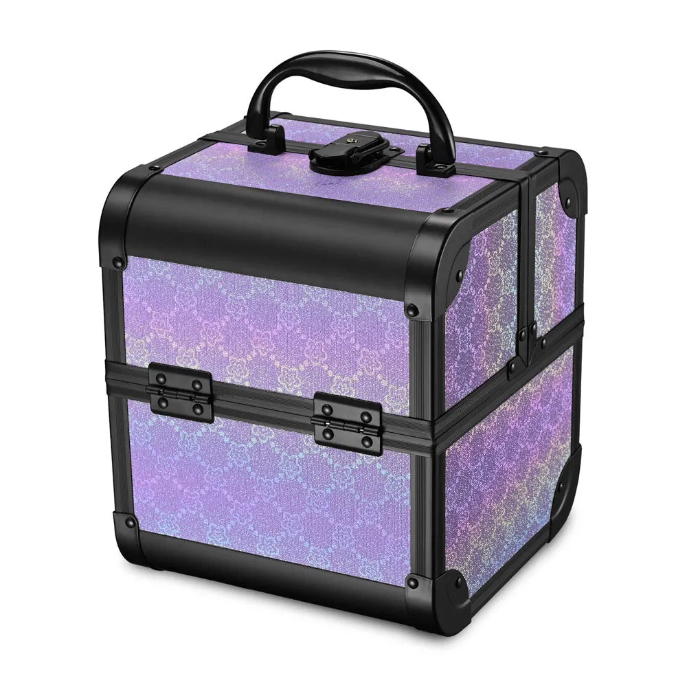 Byootique ForgetMeNot Makeup Case with Mirror & Trays