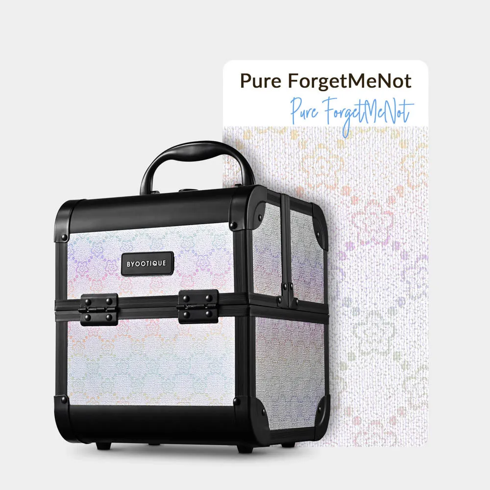 Byootique ForgetMeNot Makeup Case with Mirror & Trays
