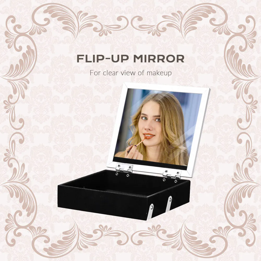 Byootique Rococo Makeup Case with Mirror & Trays